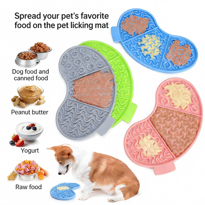 3-Zone Calming Lick Mat