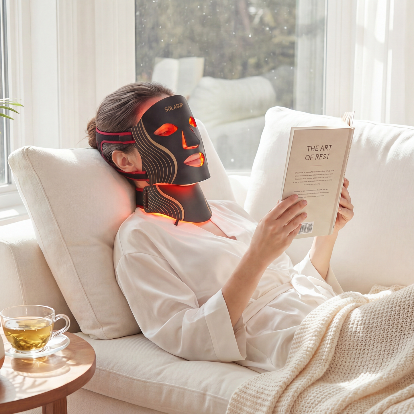 Solasup™ Total-Renewal Face & Neck LED Mask (309 LEDs)