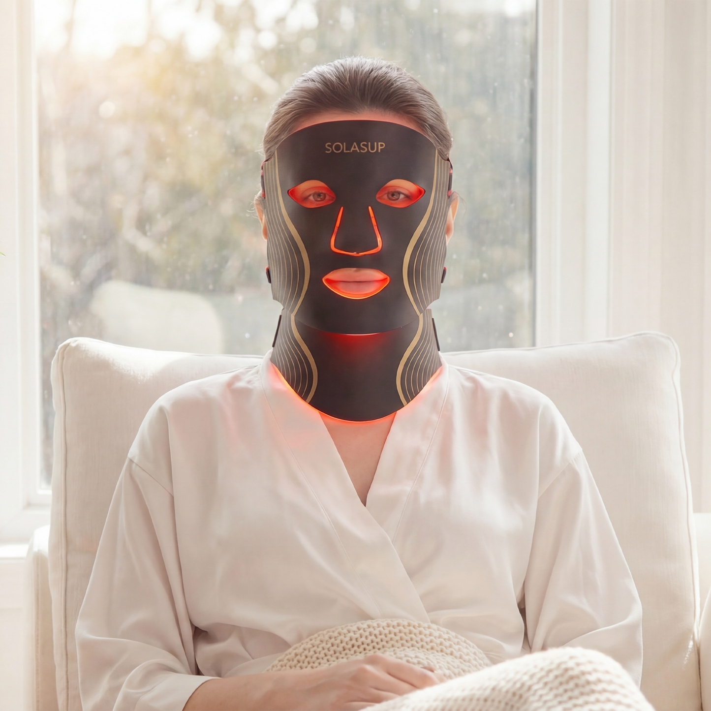 Solasup™ Total-Renewal Face & Neck LED Mask (309 LEDs)