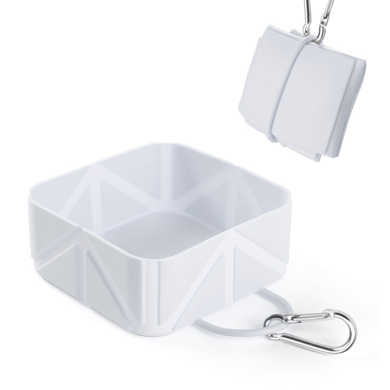 Pop-Square Travel Bowl