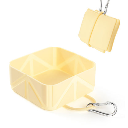 Pop-Square Travel Bowl
