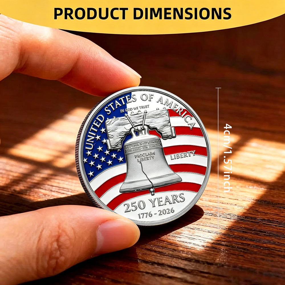 America 250 collectible dimensions 40 mm