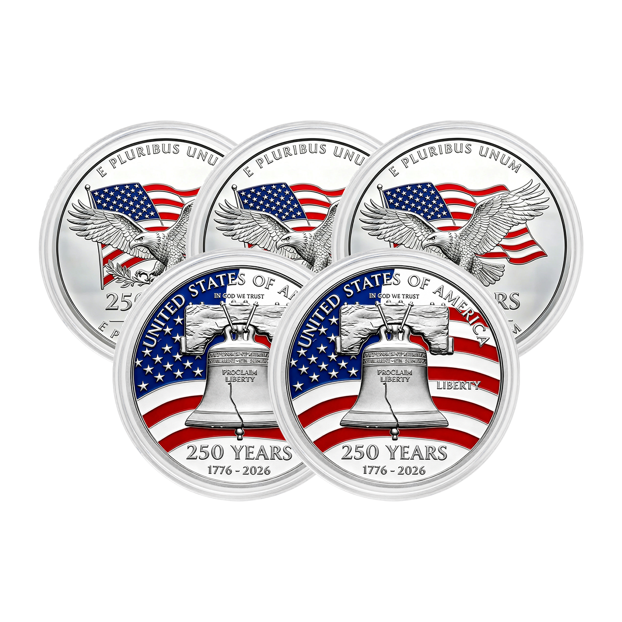 America 250 5 coin pack
