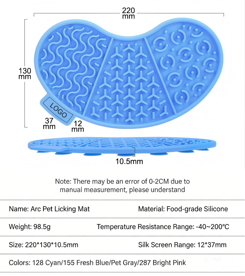 3-Zone Calming Lick Mat